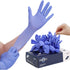 FINITEX Nitrile Disposable Gloves, Medical Exam Gloves - 100/1000 PCS Latex-free Examination Purple Chemo Gloves