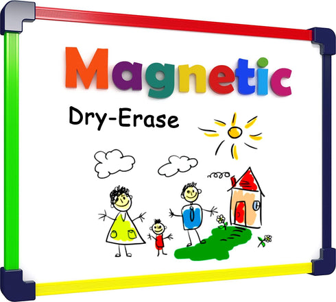 Magnetic Dry Erase Board for Kids, 9”x12” White Board for Writing Learning & Drawing Art Educational Toy