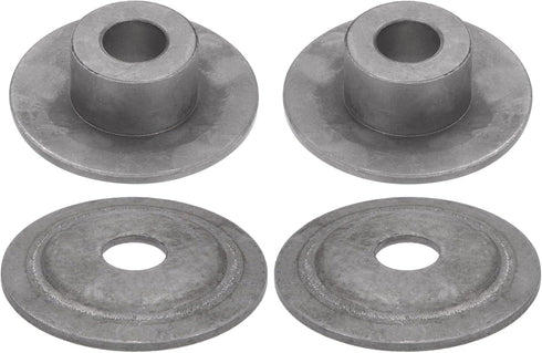 2pcs Bench Grinder Arbor Washer Flange, 1.26" OD x 0.63" ID Carbon Steel Tool Parts for Grinder
