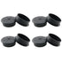 HJGarden 8pcs Flexible Desk Cord Grommets - 2-3/8 inch Wire Organizer Hole Cover for Managing and Hiding Office PC