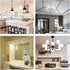 Bulb 25W- 3 5000K, Non-Dimmable, E26 2-Pack Vgogfly Led Light Watt Equivalent Energy Efficient, Daylight Base