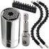 Universal Socket Wrench, Self-adjusting Socket Fits 1/4''-3/4'' (7-19mm) with Ratchet Wrench Adapter, 2Pcs Extension