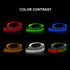 WS2812B Wires,DC5V 3.28FT 100LED 5050SMD,Individually Project,3M Tape,IP30(No BTF-LIGHTING IC RGB LED Strip,UL