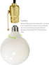 Bulbs Dimmable 60 G40(G125) 6-Watt(60-Watt Bulb,E26 (5000K) Pack 1 MRDENG Led Globe Light Watt Replacement,Large
