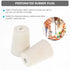 Hemobllo Rubber Stoppers, Drilled Rubber Stopper for Glass Bottle, Flask Stopper for Experiment (15Pcs)