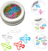 EXCEART 24pcs Plane-shaped Paper Clips, Portable File Clamp for Office Supply