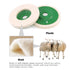 Keadic 10-Piece Wool Felt Disc Polishing Buffing Wheel Pad, 100mm Bore Dia