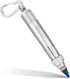 Industrial Heavy Duty Aluminum Crayon Holder for 1/2" Round or Hexagonal Crayons, Lumber Crayon Holder (Silver)