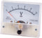 Heyiarbeit 0-10V DC Analog Panel Voltage Gauge, 85C1 Volt Meter for Voltage Measurement Devices, 1 Piece