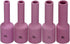 RIVERWELD TIG Gas Lens Ceramic Cup Long Size Kit 54N18L (4L 1/4") 54N17L (#5L 5/16") 54N16L (#6L 3/8") 54N15L (#7L