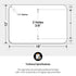 Sigo Signs 12x18 Inches, .063 Please Do Not Flush Baby Wipes Cleaning Wipes Sign, Rust Free Aluminum, Fade Resistant