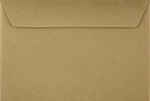 LUXPaper 6 x 9 Booklet Envelopes | Grocery Bag Brown | 70lb. Text | 50 Qty