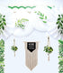 Schoolgirl Style Simply Boho Bulletin Board Set—Home Sweet Classroom Macrame Header, Leaf Border Trims, 58 pc