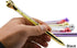 Maydahui 24PCS Crown Ballpoint Pen - Retractable Crystal Quicksand Pens, Black Ink for Girls Party School