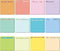 Zonon 12 Pieces Inspirational Sticky Notes, 3 x 3 Inch Motivational Fun Notepads for Teacher Nurse Coworkers Work