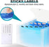 H4D Coupon Receipt Holder Organizer, Mini Folder Plastic Wallet with 13 Pockets for Coupon Receipt Storage, Blue