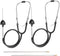 DXNQ 2 PCS Automotive Engine Stethoscope, Automotive Mechanics Stethoscope Kit Hearing Tool
