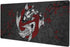 Rutuioy 31.5 11.8 Inch Japanese Koi Fish Ying Yang Black Red XXL XL Large Gaming Mouse Pad for Desk, Non-Slip Long