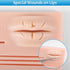 Suture Practice Training Kit for Medical Students with Large Silicone Lip Pad, Instruments, and Training Videos