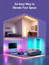 1300lm OIYN Corner Floor Lamp, RGBICW LED Corner Lamp with Smart Modern Floor Lamp,App & Remote Control,Music