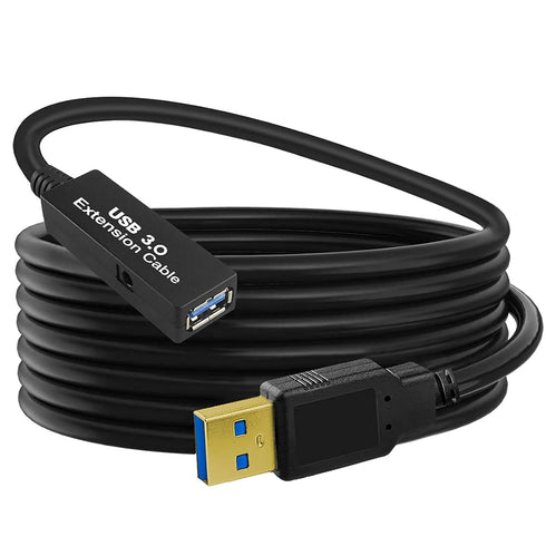 25Feet Active USB 3.0 extension cable,Long USB Extension Cord A-Male A-Female,With Expansion