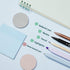 Book Annotation Kit, 1200 Sheets Transparent Sticky Notes, Index Tabs, and 12 Pcs Aesthetic Highlighter Set