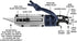 Gerber Gear Prybrid X Utility Knife with Pry Bar, Multi-Tool Pocket Razor Knife with Paracord, Urban Blue