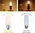 T45 Frosted LED Light Bulb, 40 Watt Equivalent, 2700K Warm White, 4W Tubular T14 E26 Dimmable Bulbs for Ceiling
