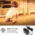 Wefomey Dimmable 24V 2700K-6500K (1 131ft) White LED Strip Lights, Bright Flexible Tape Light with Remote and App