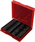JRready ST6260 DTM Series Connector Kit, 40 PCS Male & 40 PCS Female Closed Barrel Terminals for Deutsch 22-20 AWG