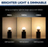Smart Bulb 100W Equivalent, 1350LM 11W WiFi Smart Light Bulbs Compatible with Alexa/Google Assistant/Smart Life, Color Changing Bulb No Hub Required, 2.4GHz WiFi Only, ETL Listed,2PCS by Lightinginside