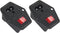 PNGKNYOCN 10A 250V Rocker Switch Power Socket Inlet Module Plug, 2-Pack with Indicator Light and 10A Fuse