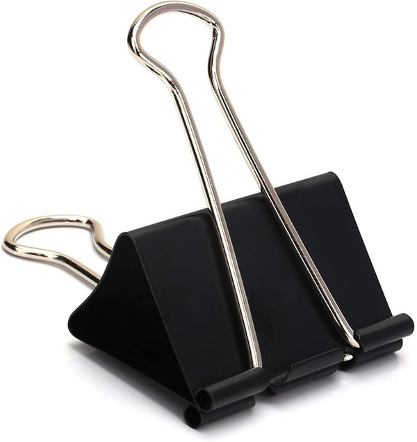 Extra Large 2.4 Inch Binder Clips (24 Pack), Upgrade Giant Paper Clips for Office and Home Supplies, Black