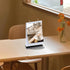 Multi-Page Flip Acrylic Display Stand, T-Shaped 8.5x11 Inches Menu/Photo/Advertisement Holder
