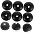 12pcs DOITOOL Ceiling Canopy Plate Decorative Light Fixture Cover for Chandeliers Pendant Lights and Wall Sconces
