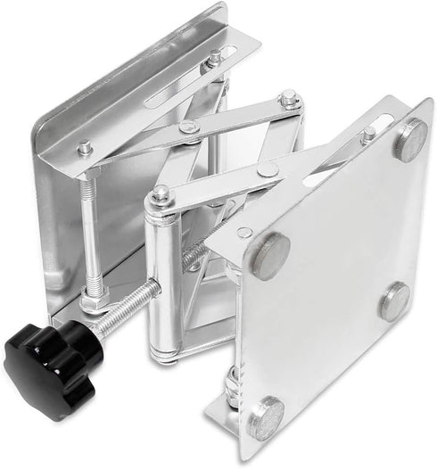Wisamic Lab Jack Scissor Stand Platform, 4x4 inches Stainless Steel Lift Stand for Laboratory Support