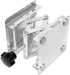 Wisamic Lab Jack Scissor Stand Platform, 4x4 inches Stainless Steel Lift Stand for Laboratory Support
