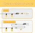 cshare 2 6.5 24 2 Size:8mm) Extension Cords for String Lights Inflatable Decorations, Pin FT AWG Outdoor Extension
