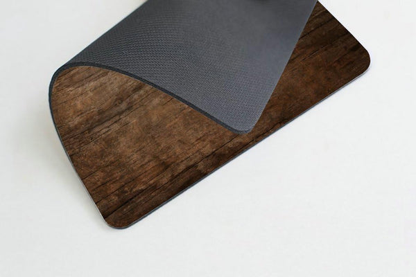 Texture of Bark Wood Natural Background Mouse Pad, Gaming Mousepad with Nonslip Rubber Backing
