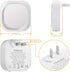 YUNLEX 2 Pack 3-Level Dimmer, Amber Night Light, Dusk to Dawn Sensor, Warm Glare-Free Reflected Glow, Auto On/Off