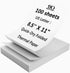 Thermal Printer Paper 8.5 x 11 Inch, 100 Sheets US Letter Size