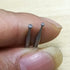 Luo ke 2 Pcs Round Cup Burr, 3/32'' Shank Wire Rounder Burs with Hand Drill Twisting Tools (1.2mm + 1.8mm)