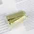 Yellow Gold Mini Stapler with Clear Acrylic Body, 18 Sheets Capacity, Cute Stapler for Office, School
