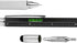 Multifunction Tool Pen, 6 in 1 with Ballpoint Pen, Touch Screen Stylus, Ruler, Spirit Level, Screwdrivers, Yellow +
