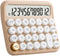 Benkaim Desk Calculator, Basic Standard Calculator, 12 Digit Large LCD Display, Big Button for School, Home & Business