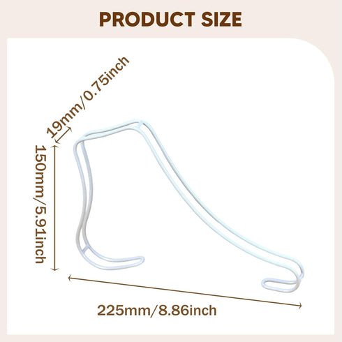 UGPLM 2Pcs Sandal Shoes Display Stand Inserts for High Heels Sandal Shoe Display Rack