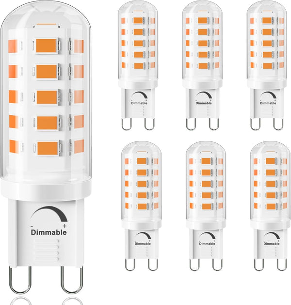 G9 LED Bulb Dimmable T4 G9 4W Replacement for 40 Watts Halogen,