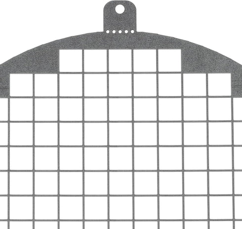 Repa Market 8" Galvanized Steel Round Crawl Space Vent Grid - Durable Metal Air Supply Exhaust Protection Mesh