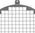 Repa Market 8" Galvanized Steel Round Crawl Space Vent Grid - Durable Metal Air Supply Exhaust Protection Mesh
