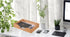 Wood Letter-Size Tray for Office Desktop Organizer, Wooden Front-Load Documents Tray for Mail, Paper, File, Magazine